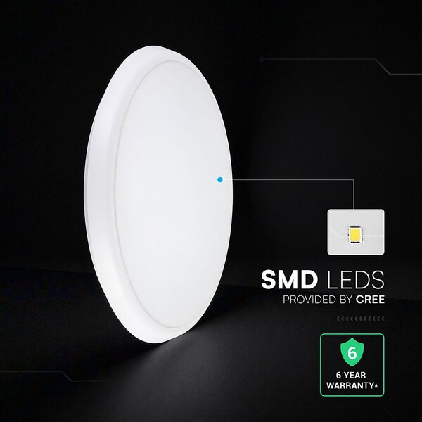 V-TAC CREE SMD LED lámpatest, szenzorral, állítható színhőmérséklet és teljesítmény - SKU 24360