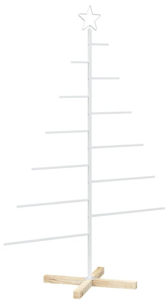 Fém karácsonyfa KUOPIO 150 cm Acél Fehér