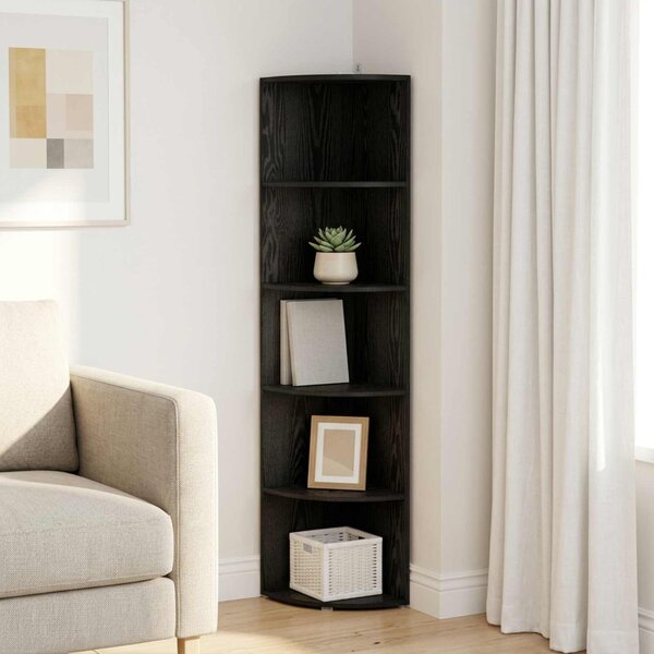 Sarokpolc 4 szintes 41,5 x 41,5 x 143 cm Szerelt Fa