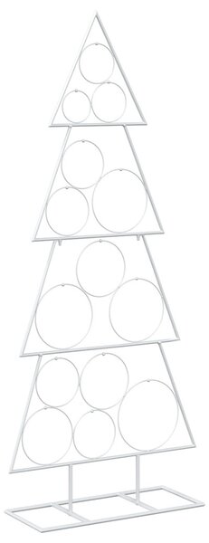 Fém karácsonyfa KUOPIO 125 cm Acél Fehér
