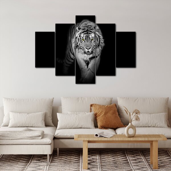 Kép - Sárga szemű tigris (150x105 cm)