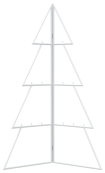 Fém karácsonyfa KUOPIO 100 cm Acél Fehér