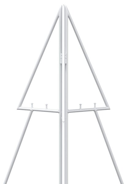 Fém karácsonyfa KUOPIO 100 cm Acél Fehér