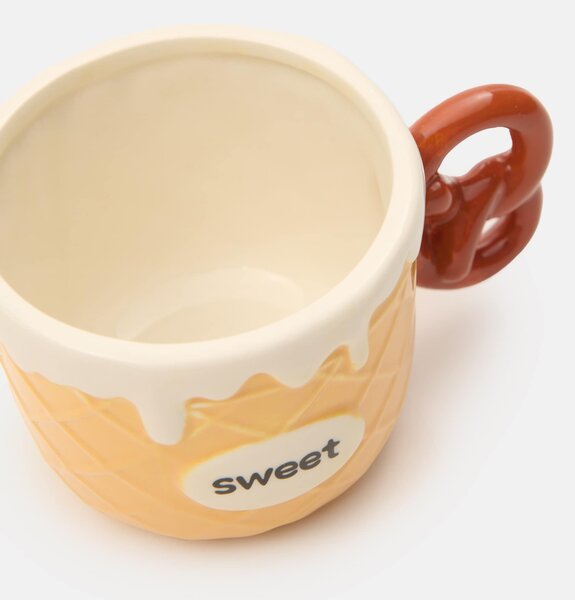 Sinsay - Wafli formájú bögre sweet felirattal - többszínű