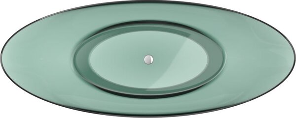Mexen Vea teal wanna szabadon álló átlátszó 180 x 80 cm, krómleeresztő - 58091808011
