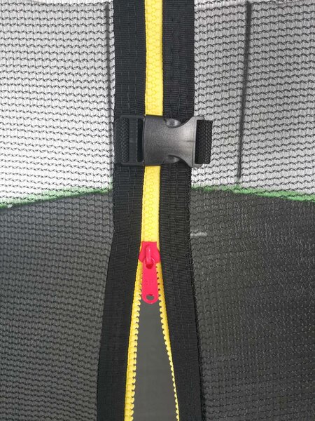 Pepita 306cm külső hálós Trambulin létrával - zöld