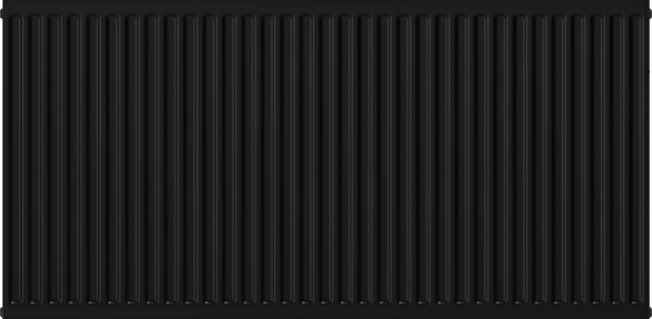 Mexen C11, panelradiátor 500 x 1200 mm, oldalcsatlakozás, 956 W, fekete, W411-050-120-70