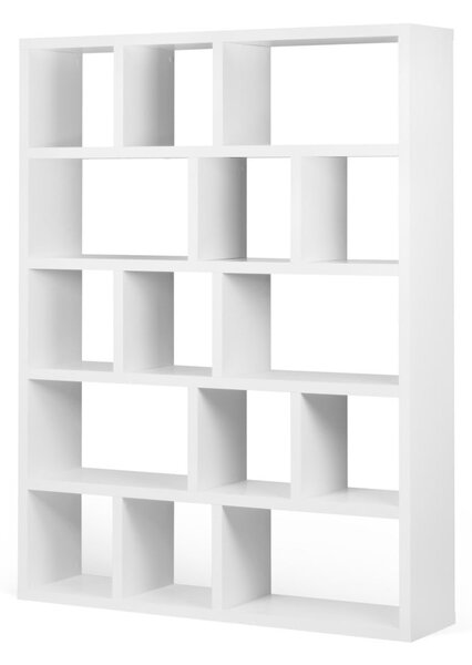 Fehér könyvespolc 150x198 cm Berlin – TemaHome