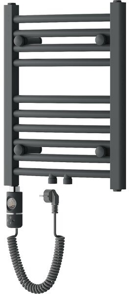 Mexen Ares elektromos radiátor 500 x 400 mm, 300 W, antracit - W102-0500-400-2300-66