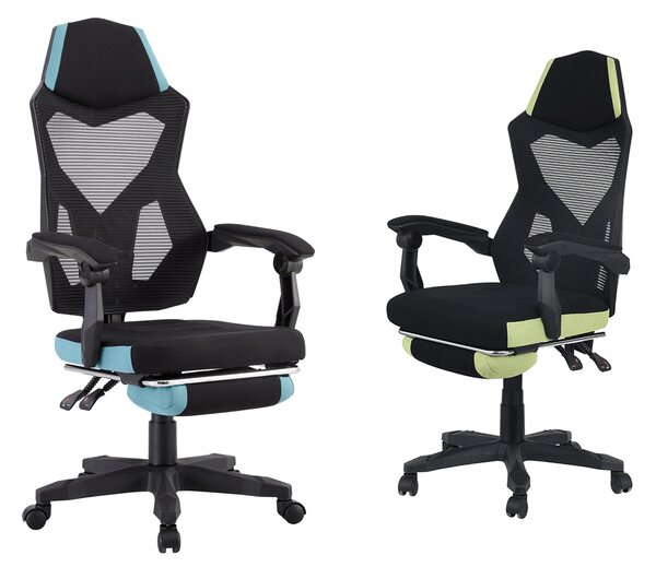 TEM-Jorik NEW gamer szék lábtartóval
