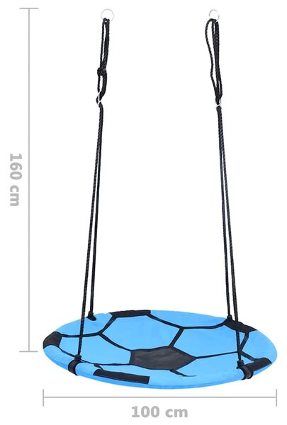 Focis mintájú fészekhinta 100 cm