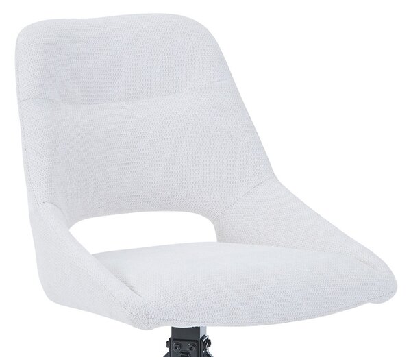 Forgószék, Luciano I, Pako World, textil, bézs, 52x54x85 cm