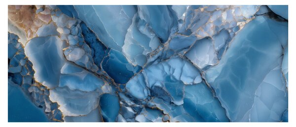 Kép - Kék tagolt márvány (120x50 cm)