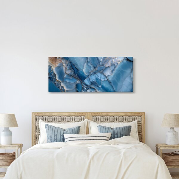 Kép - Kék tagolt márvány (120x50 cm)
