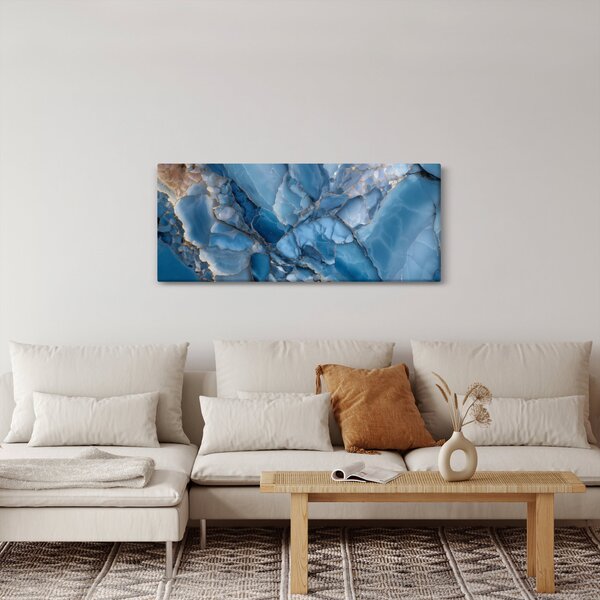 Kép - Kék tagolt márvány (120x50 cm)