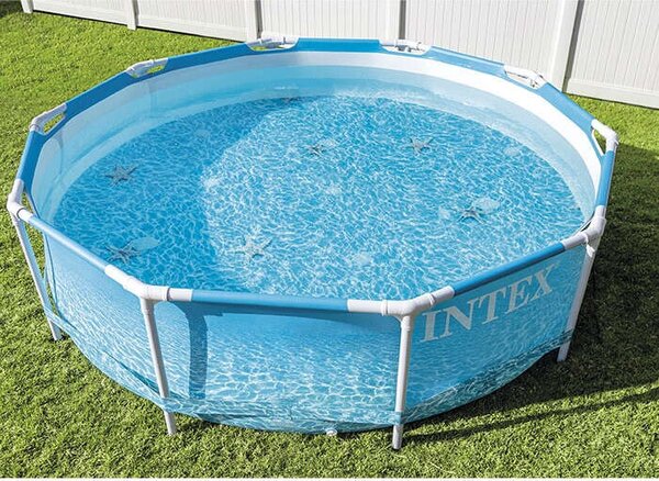 Intex Beachside 305x76cm Fémvázas medence vízforgatóval (28208NP)