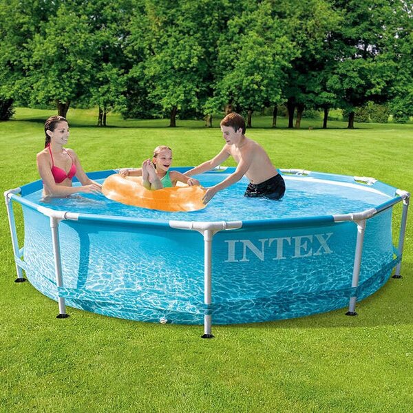 Intex Beachside 305x76cm Fémvázas medence vízforgatóval (28208NP)