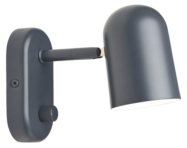 Fali Lámpa Northern, Buddy wall, dimmable, Fekete, Nappali, Fém, Skandináv