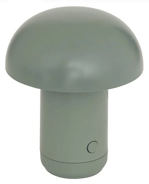 LED asztali lámpa FUNGHI 11,2 cm, zöld