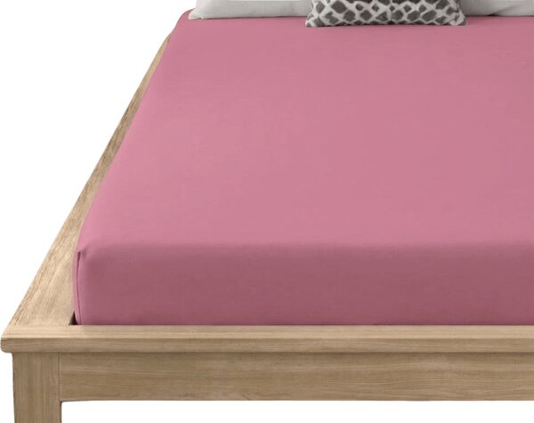 Mikroszálas lepedő MICROVELLE antik rózsaszín 90x200 cm
