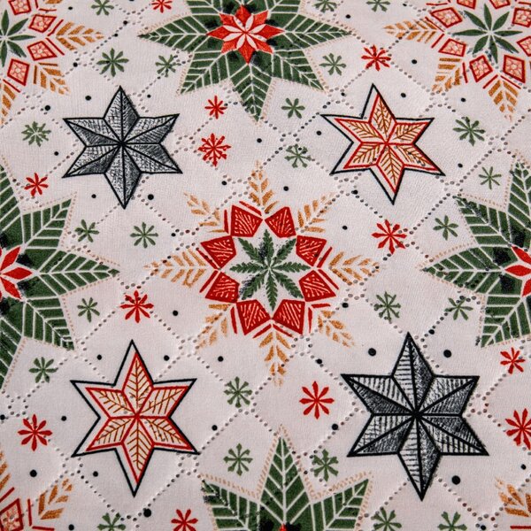Ágytakaró CHRISTMAS STAR, színes kivitel Méret: 220 x 240 cm