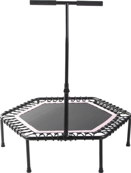 Gorilla Sports Fitnesz trambulin fekete/rózsaszín