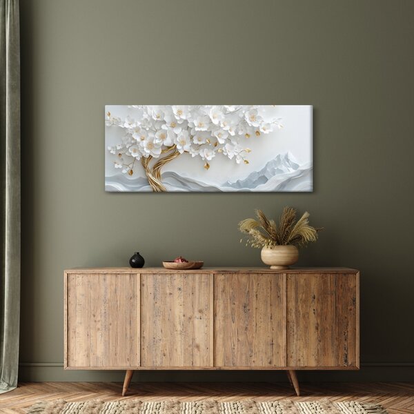 Kép – 3D elegáns életfa (120x50 cm)