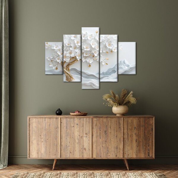 Kép – 3D elegáns életfa (150x105 cm)