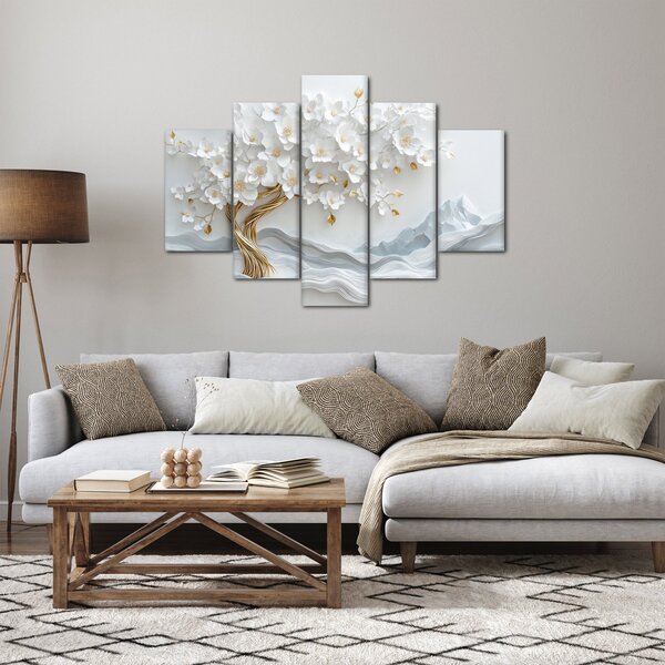 Kép – 3D elegáns életfa (150x105 cm)