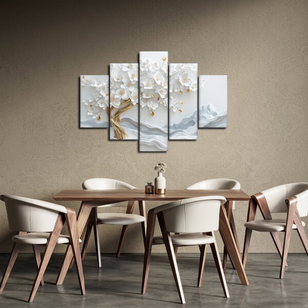 Kép – 3D elegáns életfa (150x105 cm)