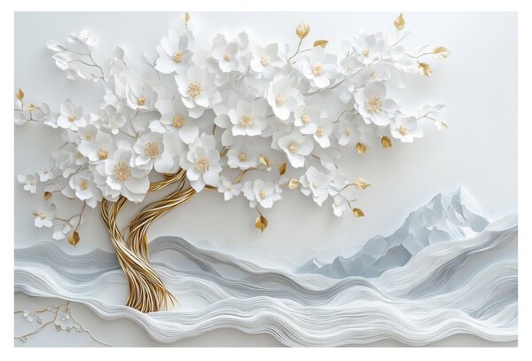 Kép – 3D elegáns életfa (90x60 cm)
