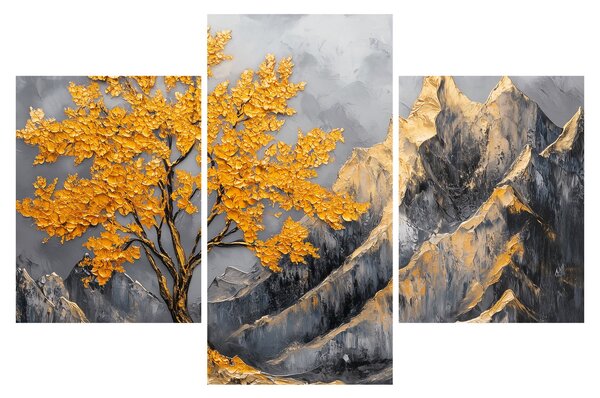 Kép – Arany fa a hegyekben (90x60 cm)