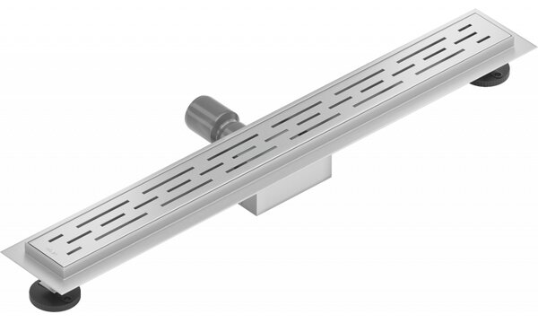 Mexen Lapos rozsdamentes acél zuhanyfolyó 50 cm minta M01, 1020050-15