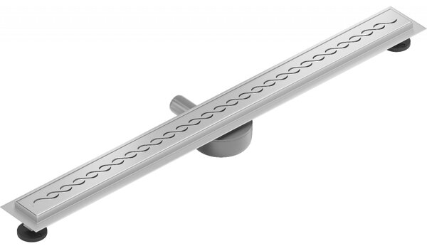 Mexen Flat 360 ° M18 forgó lineáris lefolyó 80 cm króm - 1023080-40