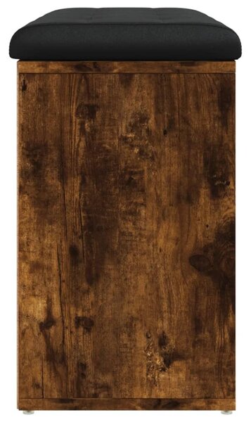 Füstös tölgy színű szerelt fa cipőpolc 82 x 32 x 50 cm