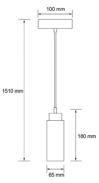 Bézs függőlámpa kő búrával ø 6,5 cm Selma – Opviq lights