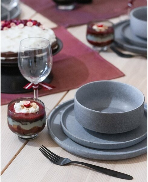 Kőedény hatszemélyes étkészlet 18 db-os Malia – Bonami Selection