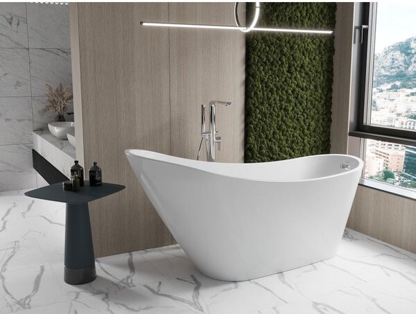 Mexen Oviedo szabadon álló kád 170 x 76 cm, fehér - 51561707600