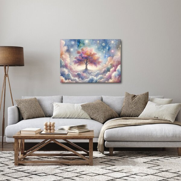 Kép – Életfa a felhőkben (70x50 cm)