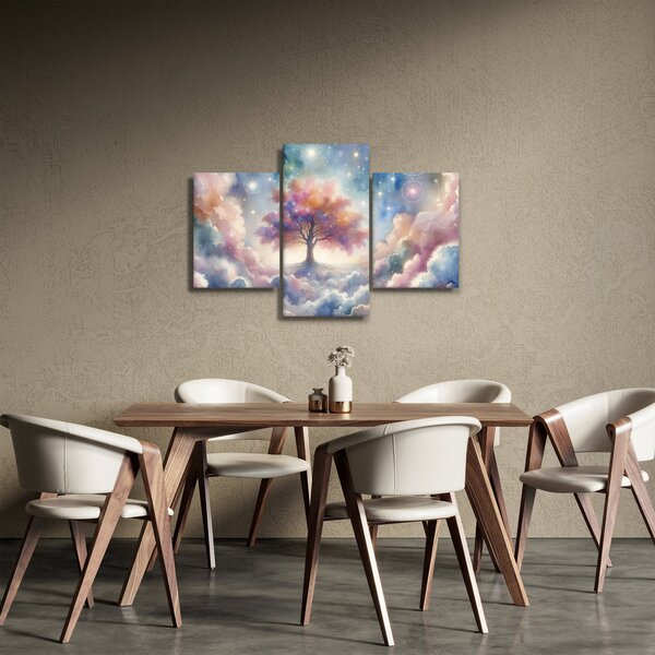 Kép – Életfa a felhőkben (90x60 cm)