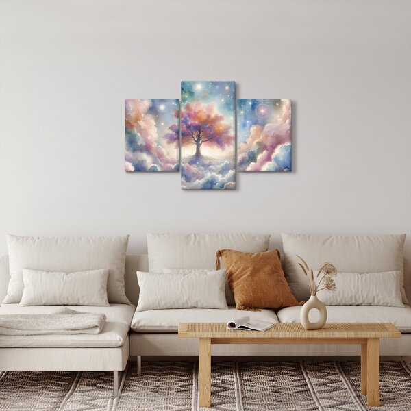 Kép – Életfa a felhőkben (90x60 cm)