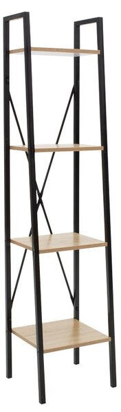 Irodabútor szett, 3 darabos, Uni, fekete, 100x48x72 cm