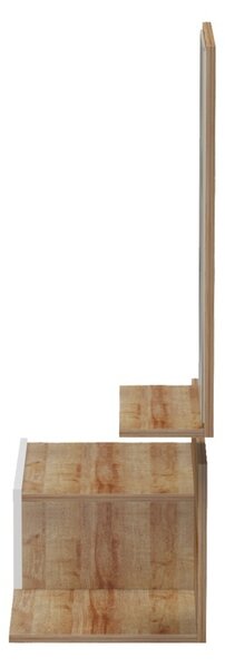 Fogas, Miranda, fehér, 60x30x89.5 cm