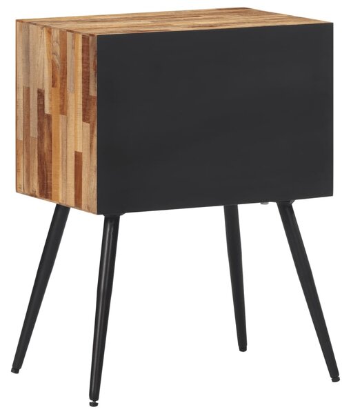 Tömör tíkfa éjjeliszekrény 47 x 31,5 x 60 cm