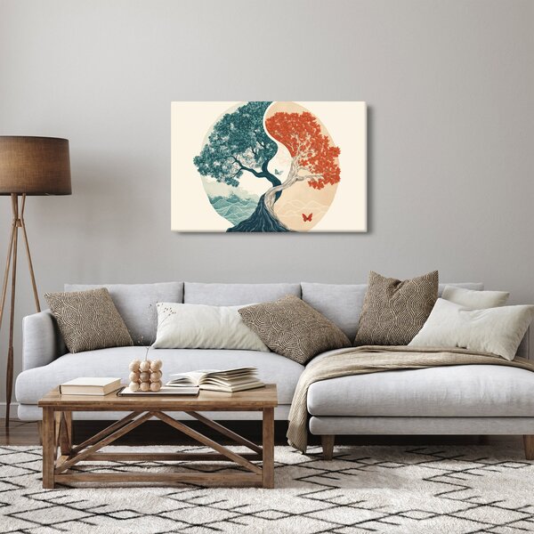 Kép – Energiafa (90x60 cm)