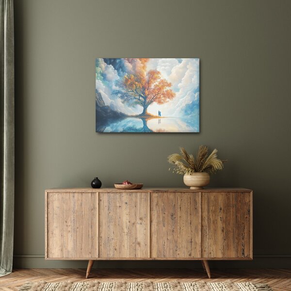 Kép – Az élet és szerelem fája (70x50 cm)