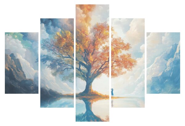Kép – Az élet és szerelem fája (150x105 cm)