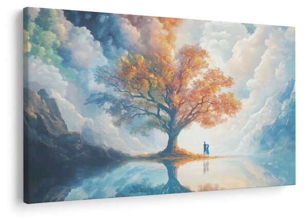 Kép – Az élet és szerelem fája (90x60 cm)