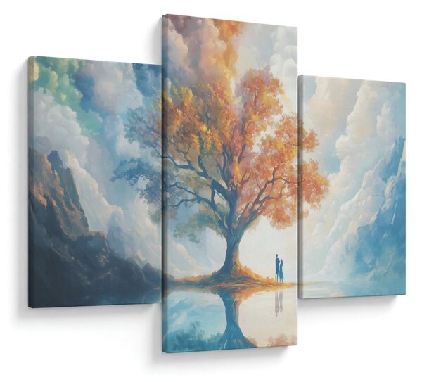 Kép – Az élet és szerelem fája (90x60 cm)