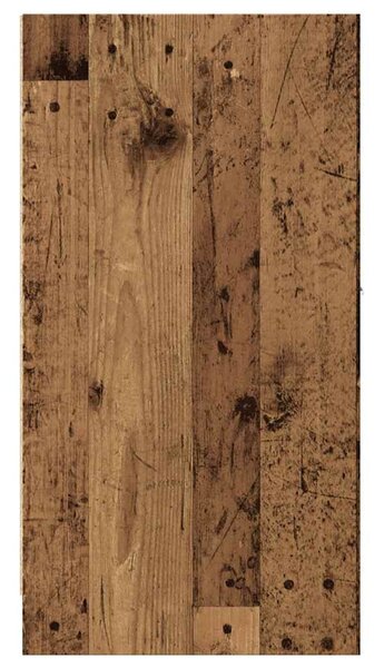Antik fa színű szerelt fa patikaszekrény 40 x 41 x 77,5 cm